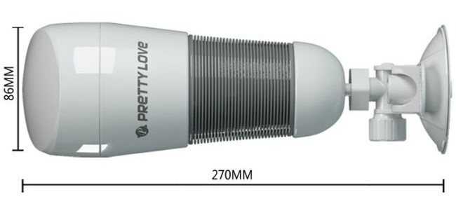 Mastrubátor ze superskin materiálu s otvorem vagína a přísavkou rozměry